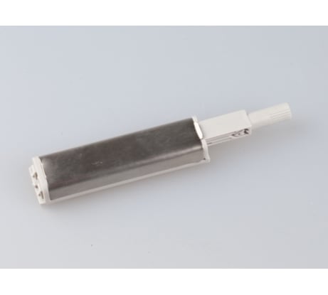 Упор-защелка фасада Brante Push-to-Open с толкателем и магнитом сталь 107191