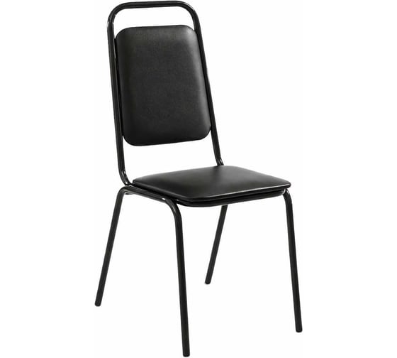 Стул Фабрикант кожа искусственная, PV, 1 черный, BL 4610097303081