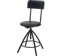 Кресло кассира Фабрикант КС-3 кожа искусственная, PV, 1 черный, винт PL, BL 4600811918882