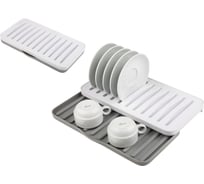 Сушилка для посуды Рыжий кот IDEA складная, 35.5*20*3,5 см 109744