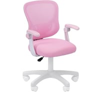 Кресло детское компьютерное CHAIRMAN CH106 розовый 00-07187529
