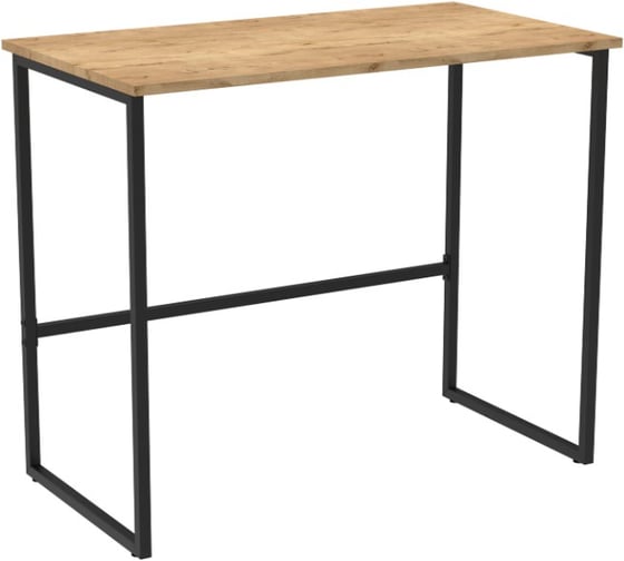 Стол офисный BRABIX SMART CD-020, ш900*г500*в770мм, ЛОФТ, металл/ЛДСП бунратти, 641950 1