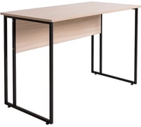 Стол офисный BRABIX SMART CD-019, ш1180*г600*в770мм, ЛОФТ, металл/ЛДСП ясень шимо светлый, 641947