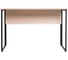 Стол BRABIX "SMART CD-019", 1180х600х770 мм, ЛОФТ, металл/ЛДСП ясень шимо светлый, каркас черный, 641947 6