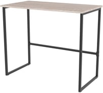 Стол офисный BRABIX SMART CD-020, ш900*г500*в770мм, ЛОФТ, металл/ЛДСП ясень шимо светлый, 641949