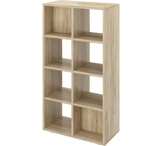 Стеллаж открытый Монолит 800х400х1500 Дуб крафт серый45 ДБ30 ДБ30,45 ДБ30.45 1