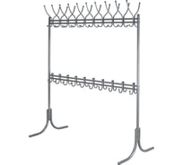 Вешалка напольная Мебелик М 12М металлик 9747