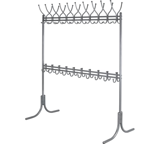 Вешалка напольная Мебелик М 12М металлик 9747 1