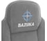 Кресло Tetchair BAZUKA metalBL велюр, серый, 29 25045 5