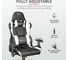 Игровое компьютерное кресло Trust GXT 708W RESTO 24434 кожзам черно-белое Б0054951 11