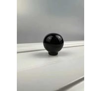 Ручка-кнопка Inred RK.1694.32.BK керамика шар чёрный 102250