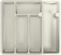 Лоток для столовых приборов Phibo раздвижной, 373Х287Х49ММ (Светло-серый) 43423183051