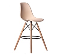 Стул барный DERSTUHL 110 Wood Bar, теплый бежевый DSL07.014