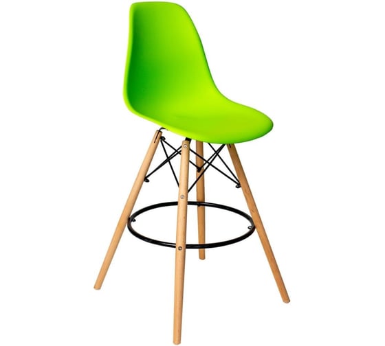 Стул барный DERSTUHL 110 Wood Bar, салатовый DSL07.012 1