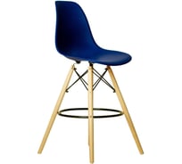 Стул барный DERSTUHL 110 Wood Bar, темно-синий DSL07.017