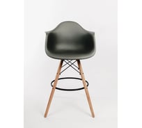 Стул-кресло барный DERSTUHL 330 Wood Bar, черный DSL08.010