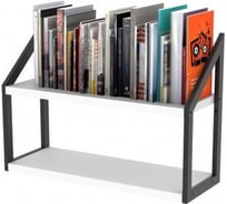 Стеллаж настенный-настольный Титан Мета Ангули 150х450, белый 4670026246742