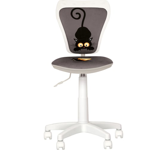 Детское компьютерное кресло NOWY STYL MINISTYLE GTS WHITE CAT & MOUSE Q WOM08GXXR00W00BCBC008ZX00