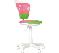 Детское компьютерное кресло NOWY STYL MINISTYLE GTS WHITE FLOWERS Q WOM08GXXR00W00BCBC004ZX00