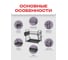 Сушилка для посуды Zalger, 2 уровня, металл+пластик, KA-008 3