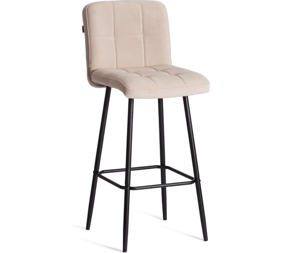 Барный стул Tetchair Medeo велюр, бежевый 24911 1