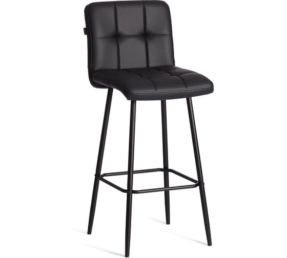 Барный стул Tetchair Medeo экокожа, черный 24912 1