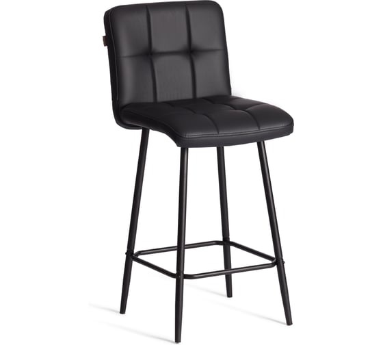 Полубарный стул Tetchair Medeo экокожа, черный 24919 1