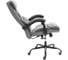 Кресло Tetchair Cambridge metalBL велюр/ткань, серый, 29/12 25024 2