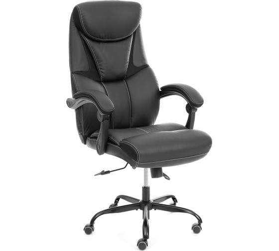 Кресло Tetchair Cambridge metalBL кож/зам/ткань, черный/черный, 36-6/11 25023 1
