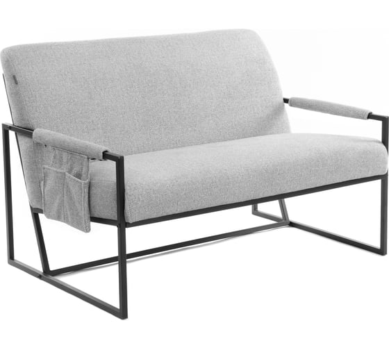 Диван Tetchair Charli LUX велюр/букле, VT shape silver 25185 1