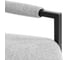 Диван Tetchair Charli LUX велюр/букле, VT shape silver 25185 9