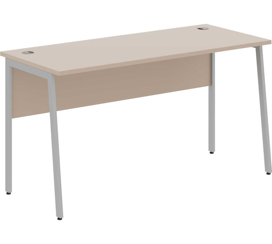 Стол прямой SKYLAND СП-3.1P Мокачино/Алюминий 1400х608х755 IMAGO PLUS 00-07190038 1