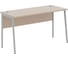 Стол прямой SKYLAND СП-3.1P Мокачино/Алюминий 1400х608х755 IMAGO PLUS 00-07190038 1