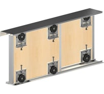 Комплект фурнитуры Valcomp ARES 3 1800 серебро 2201095