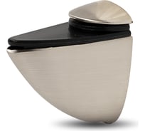 Полкодержатель JET Средний 304 декоративный, замак, брашированный никель PM304Z.050NN99