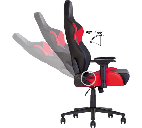 Геймерское кресло NOWY STYL HEXTER RC R4D TILT MB70 ECO/02 BLACK/RED E-179461432