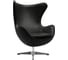 Кресло BRADEX EGG CHAIR чёрный FR 0568 1