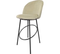 Стул полубарный M-GROUP, бежевый, серые ножки 13155203