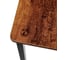 Письменный стол BRADEX Frame с полками, 100x45x110 см, дерево лофт, чёрный FR 0692 6
