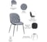 Стул BRADEX Beetle lounge серый FR 0464 5