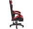 Игровое кресло BRADEX Alfa Pro с подножкой, чёрный-красный FR 0677 3