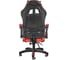 Игровое кресло BRADEX Alfa Pro с подножкой, чёрный-красный FR 0677 4