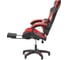 Игровое кресло BRADEX Alfa Pro с подножкой, чёрный-красный FR 0677 7
