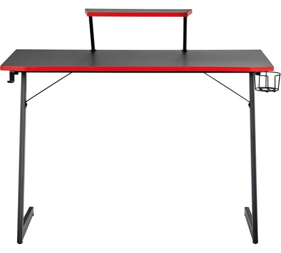 Компьютерный стол BRADEX Basic 110x59x75 см, c полкой для монитора 40x20 см FR 0682