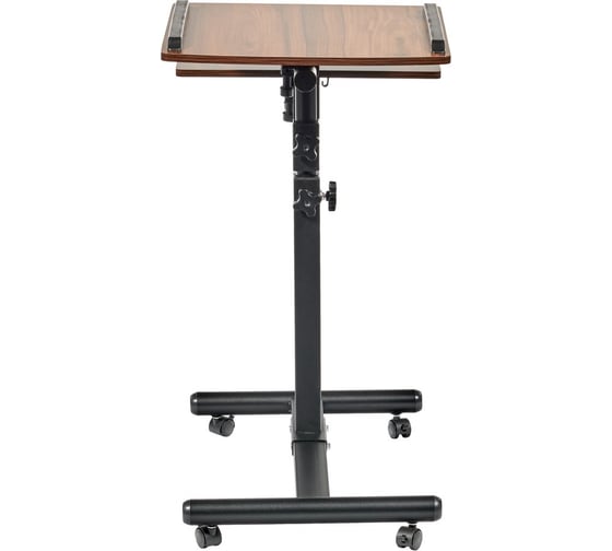 Многофункциональный стол BRADEX Palma 60x40x62-96 см, темное дерево, чёрный FR 0686