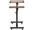 Многофункциональный стол BRADEX Palma 60x40x62-96 см, темное дерево, чёрный FR 0686 5