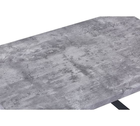 Стол BRADEX Grey 120x80x77 см, серая лава FR 0602