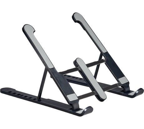 Подставка под ноутбук BRADEX планшет, складная, 26x26x2.5 см, металл, пластик, чёрный TD 0743