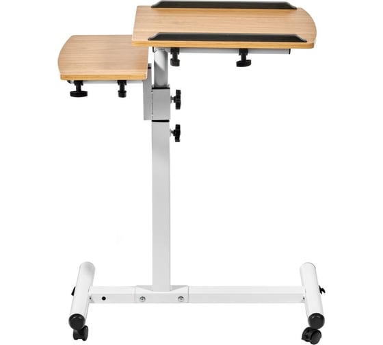 Многофункциональный стол BRADEX Palma 60x40x62-96 см, светлое дерево, белый FR 0685