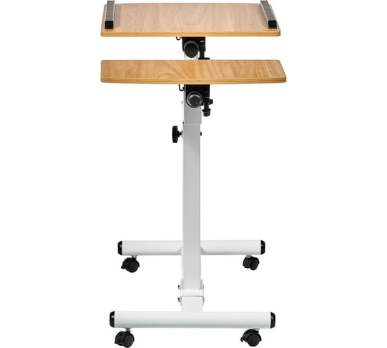 Многофункциональный стол BRADEX Palma 60x40x62-96 см, светлое дерево, белый FR 0685